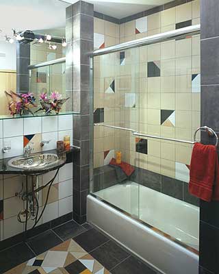 Laser Lofts bathroom
