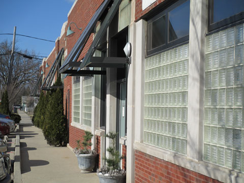 Strange Lofts entrance